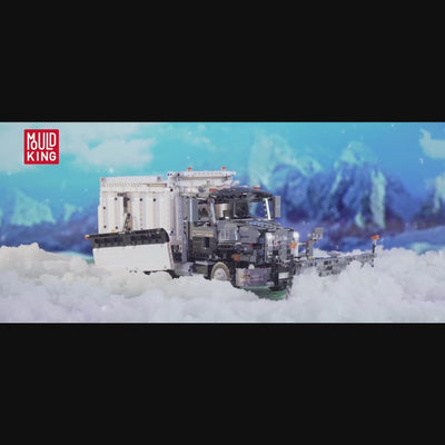 MOULD KING 13166 Snowplow Truck Building Toy Set | 1,694 PCS