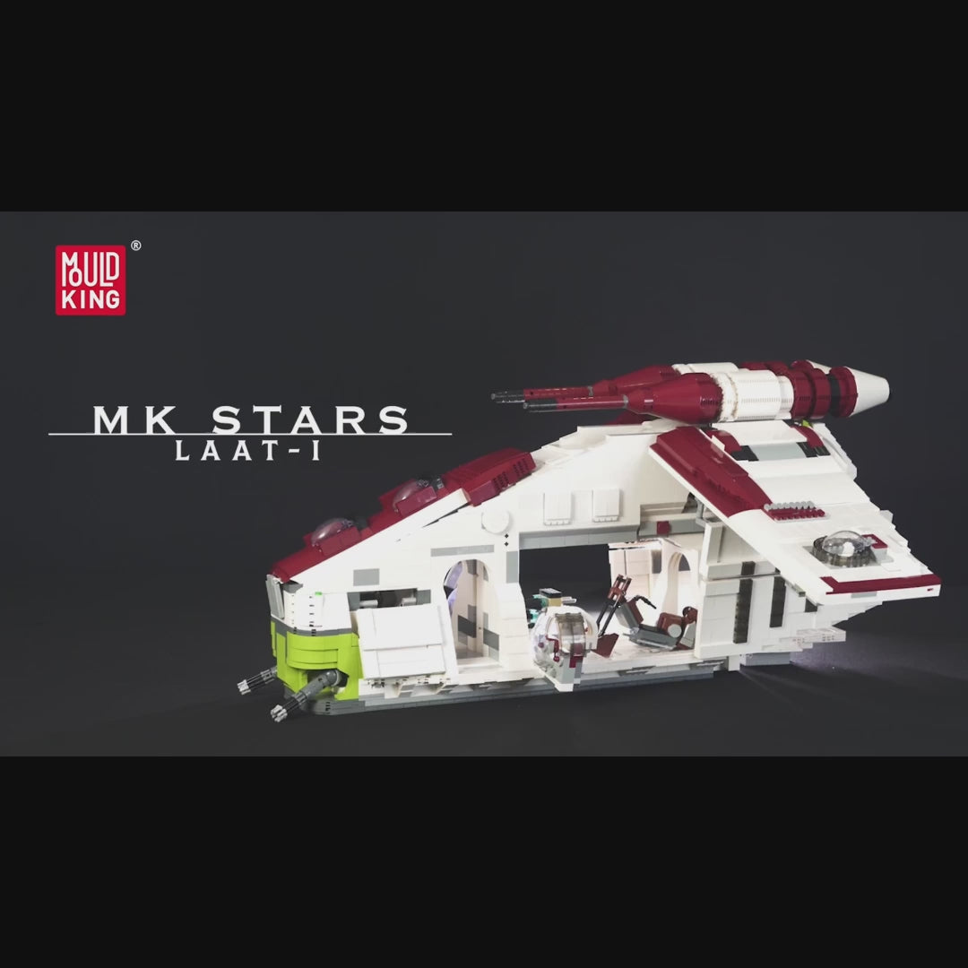 Mould King 21066 UCS Republic lAAT-I Gunship Set de construction | 8 039 pièces
