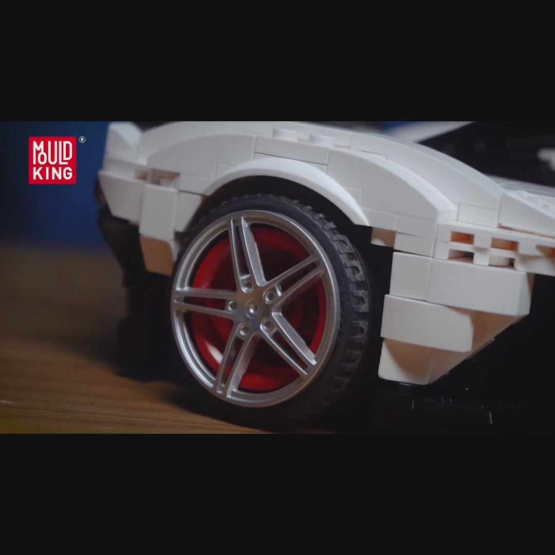 MOULD KING 10016 AS-Valkyrie Rennwagen-Modellbausatz | 1.136 PCS