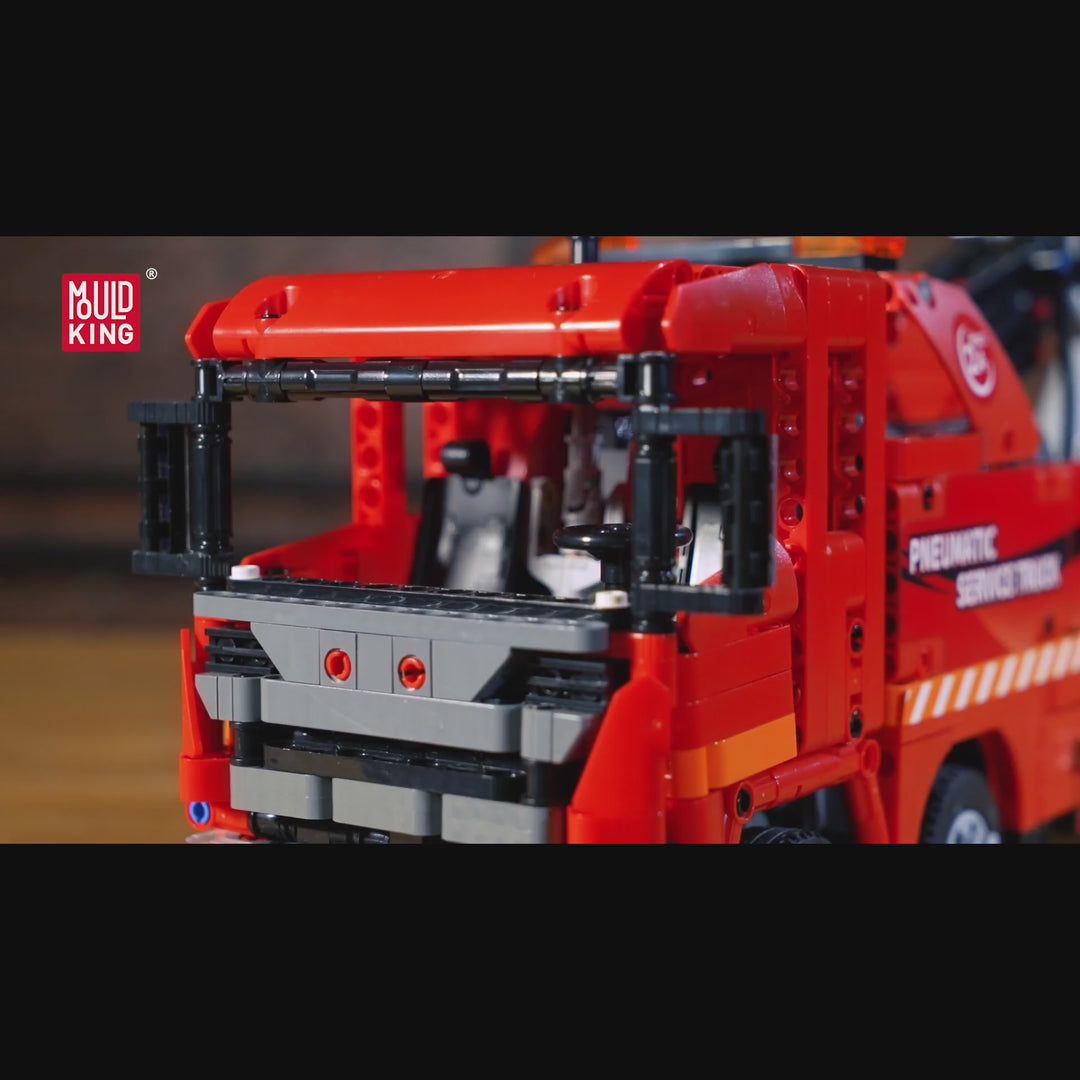 Mould King 19017 Scania Pneumatic Rescue Truck Building Set | 1,653 Pcs