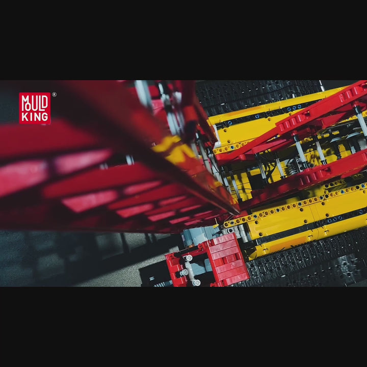 Mould King 18030 Remote Control Red Firefox Climb Car Building Set | 1,962 PCS