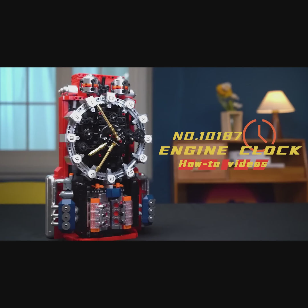 Mould King 10187 Horloge mécanique Cyberpunk | 1 601 pièces