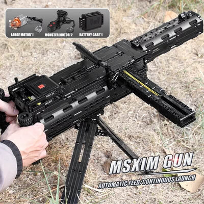 MOULD KING 14009 Maxim Gun Building Toy Set | 1,399 PCS