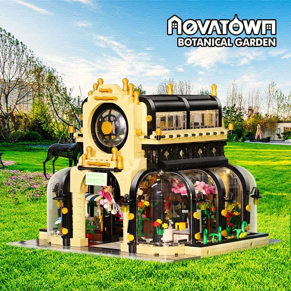 【Botanic】MOCMOC Mould King 16019 The Botanical Garden MOC Block Building Set