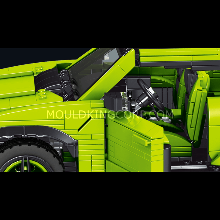 Mould King 10019 Italian Bull Urus Modellauto-Bausatz | 1.538 Teile