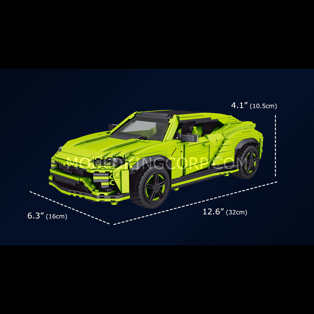 Mould King 10019 Italian Bull Urus Modellauto-Bausatz | 1.538 Teile