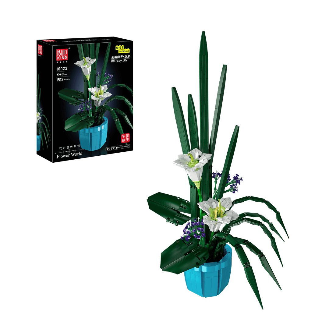 Mould King 10023 Fairy Lily Bouquet Bausatz | 1.513 Teile