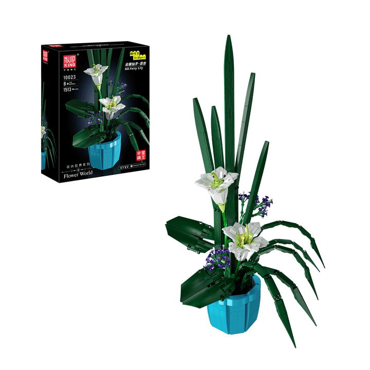 Mould King 10023 Fairy Lily Bouquet Bausatz | 1.513 Teile