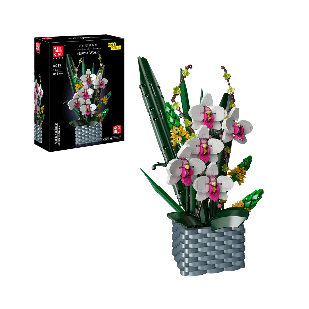 Mould King 10025 Eternal Butterfly Bouquet Building Set | 1,158 PCS