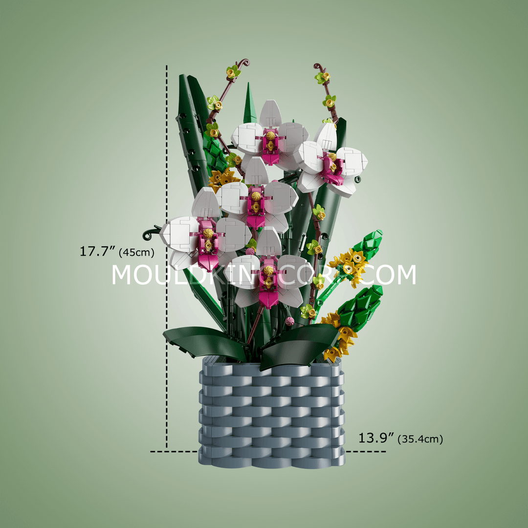 Mould King 10025 Eternal Butterfly Bouquet Building Set | 1,158 PCS
