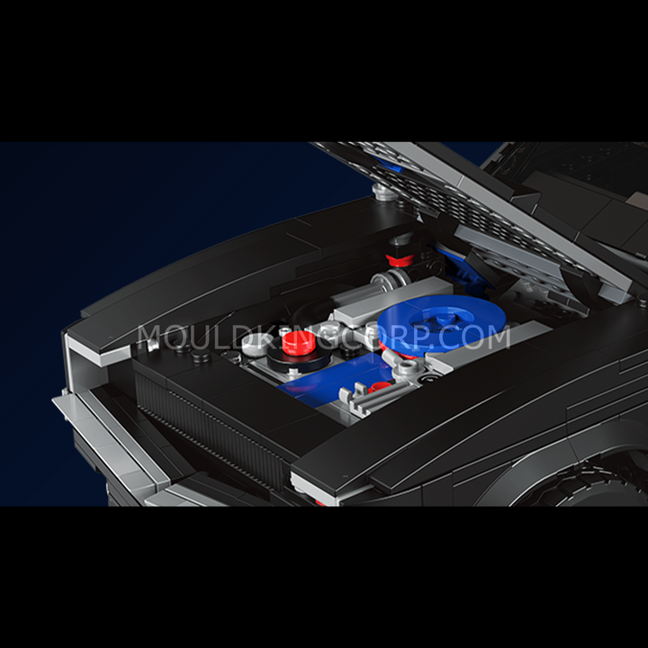 Mould King 10028 Charger American Muscle Car Bausatz | 1.439 Teile