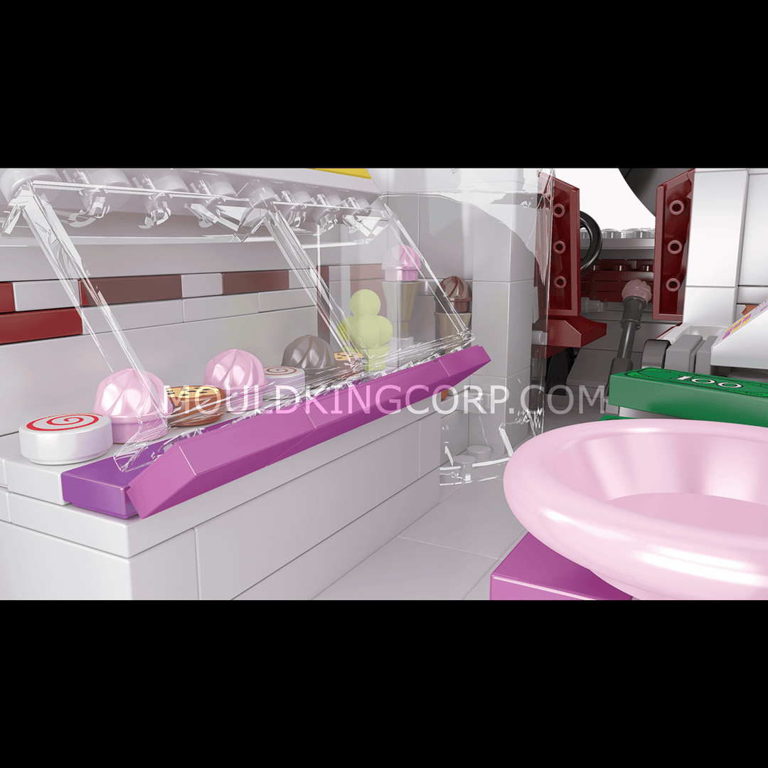 Mould King 10039 Eiswagen-Bausatz | 1.078 Teile