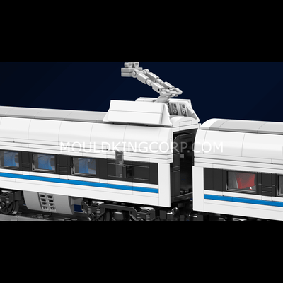 Mould King 12021 CRH380A High Speed Train Building Kit | 1,211 PCS