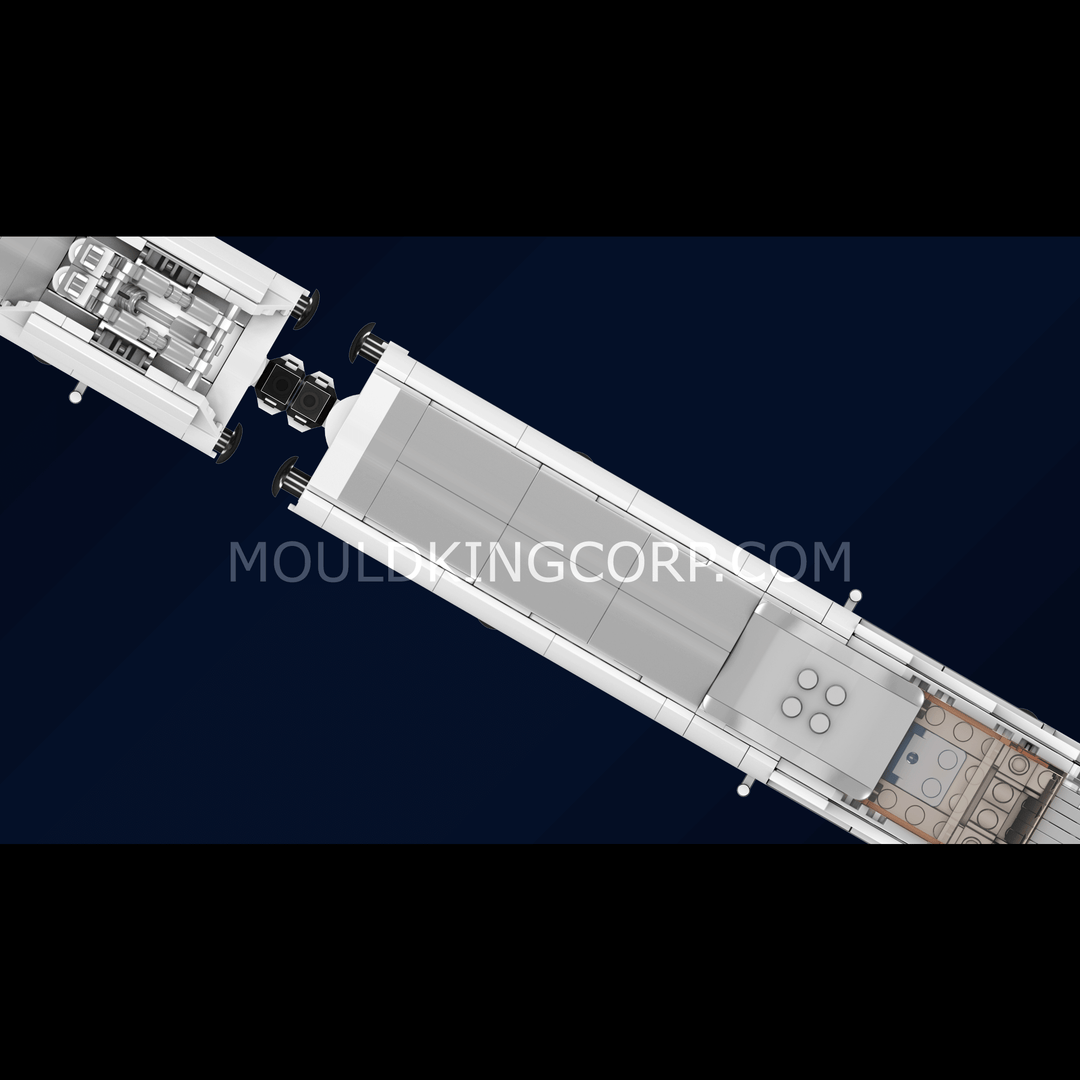 Mould King 12021 CRH380A Hochgeschwindigkeitszug-Bausatz | 1.211 Teile
