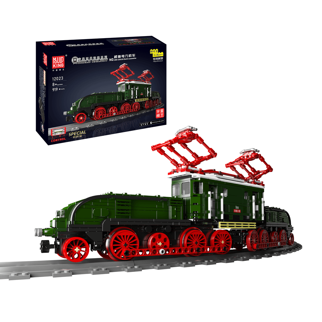 Mould King 12023 OBB 1189.08 Electric Locomotive Building Set | 919 PCS