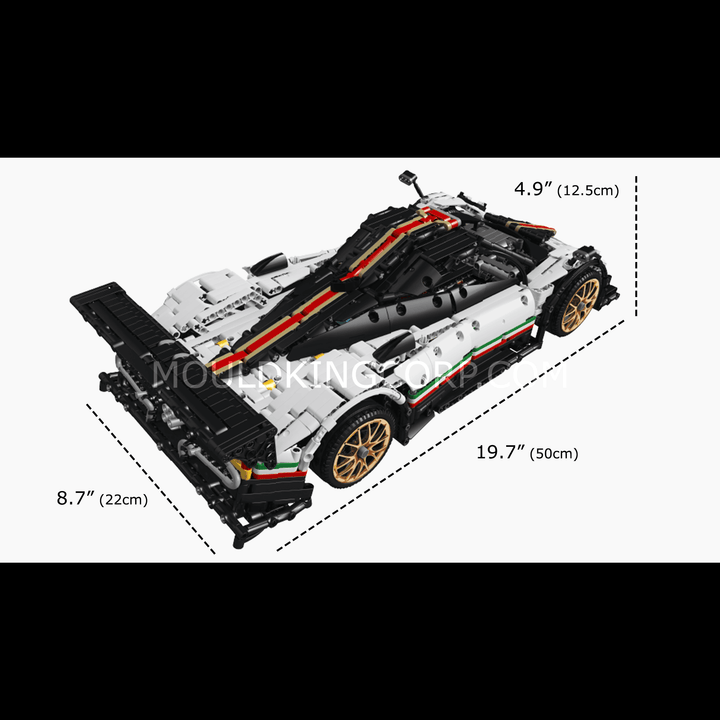 Mould King 13060 Zonda R Ferngesteuerter Bausatz | 2.299 Teile