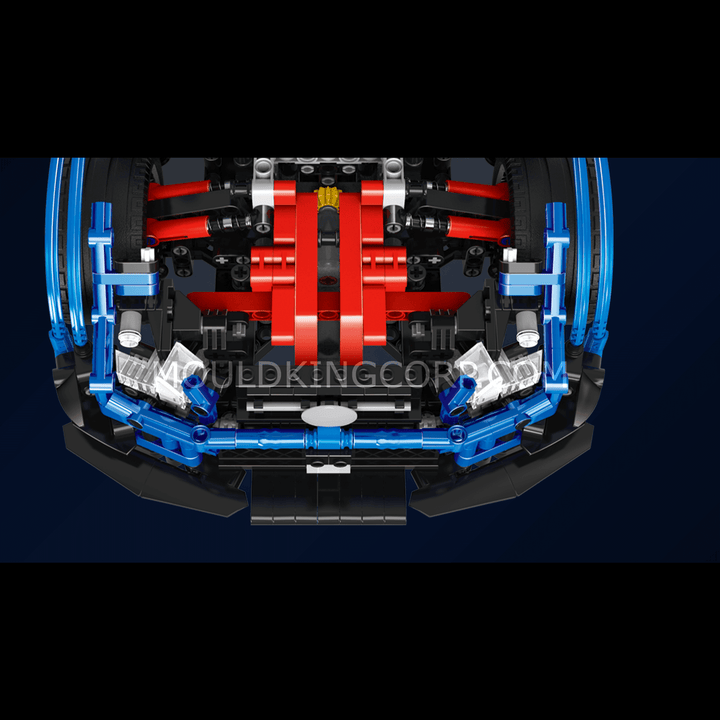 Mould King 13073 C63 DTM Racing Car Remote Controlled Model Building Set | 1,989 PCS