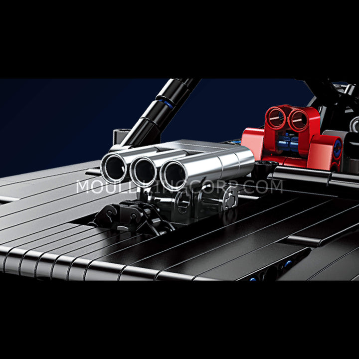 Mould King 13081 Charger Muscle Car Ferngesteuertes Modellbauset | 1.098 Teile