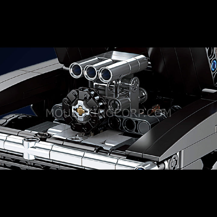 Mould King 13081 Charger Muscle Car Ferngesteuertes Modellbauset | 1.098 Teile