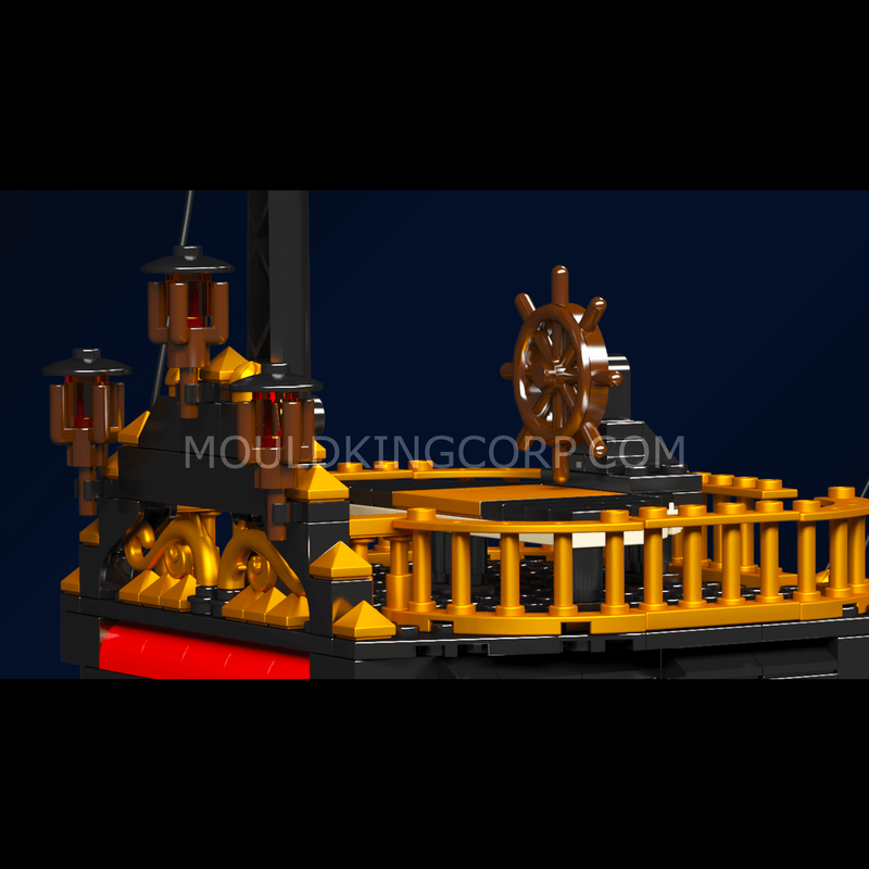 Mould King 13083 Gull Pirate Ship Model Building Set | 1,288 PCS