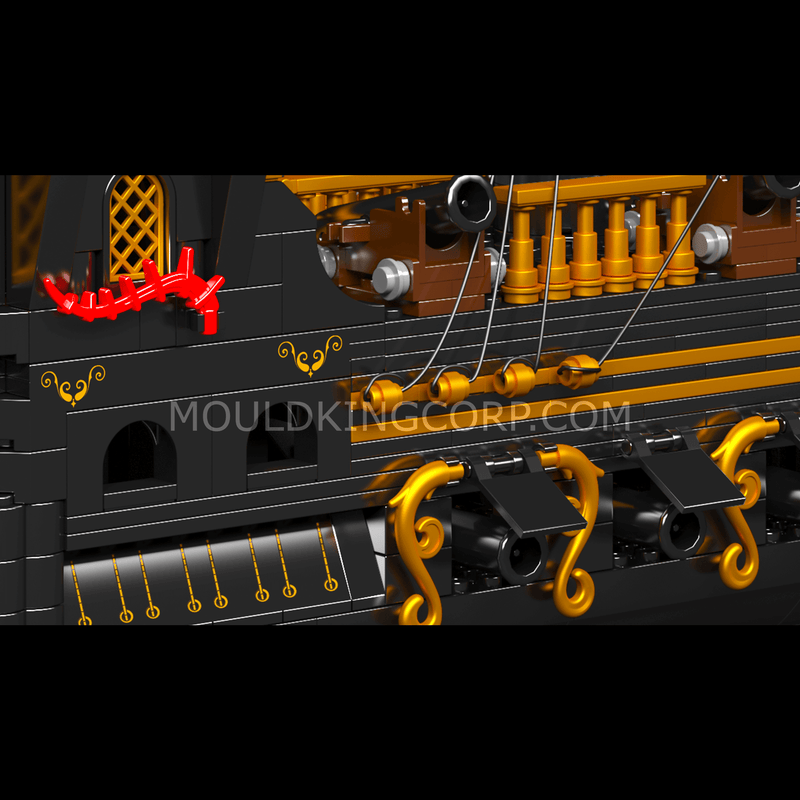 Mould King 13083 Gull Pirate Ship Model Building Set | 1,288 PCS