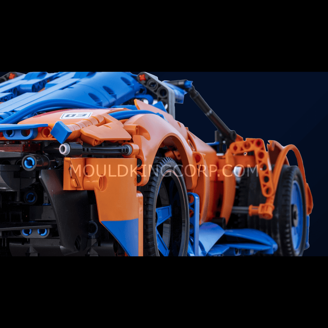 Mould King 13098 Speedtail Sportwagen Ferngesteuerter Bausatz | 1.883 PCS