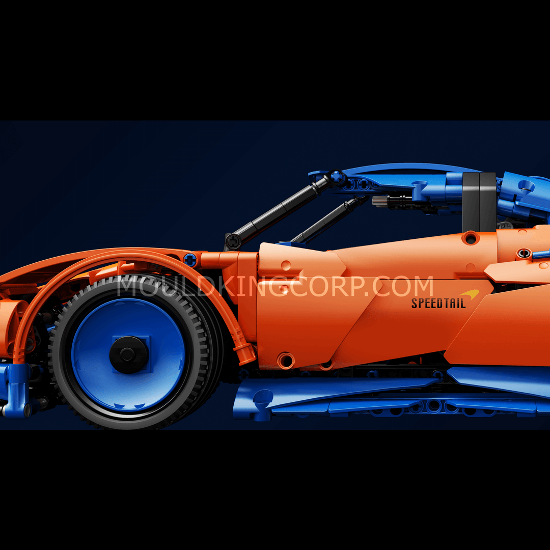 Mould King 13098 Speedtail Sportwagen Ferngesteuerter Bausatz | 1.883 PCS