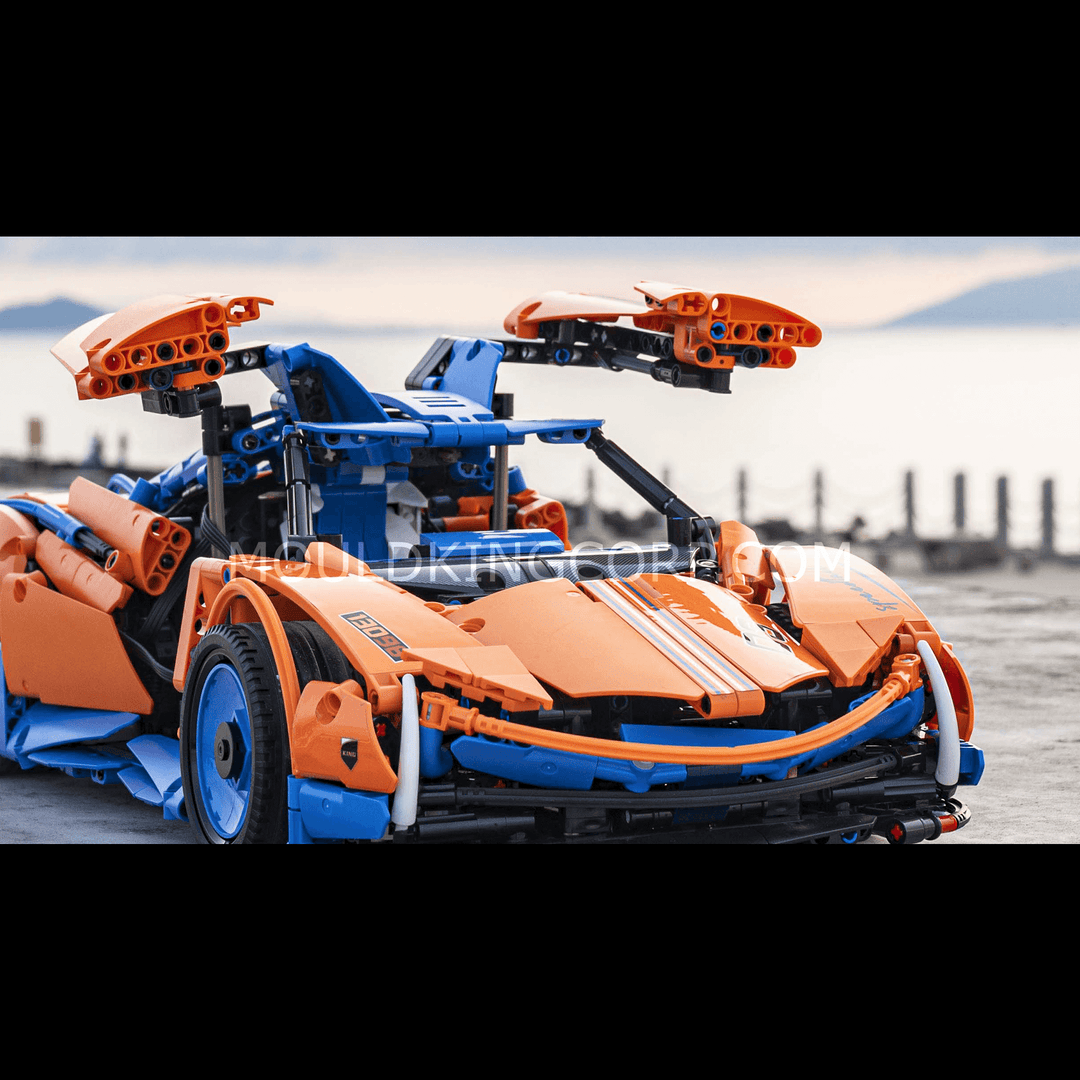 Mould King 13098 Speedtail Sportwagen Ferngesteuerter Bausatz | 1.883 PCS