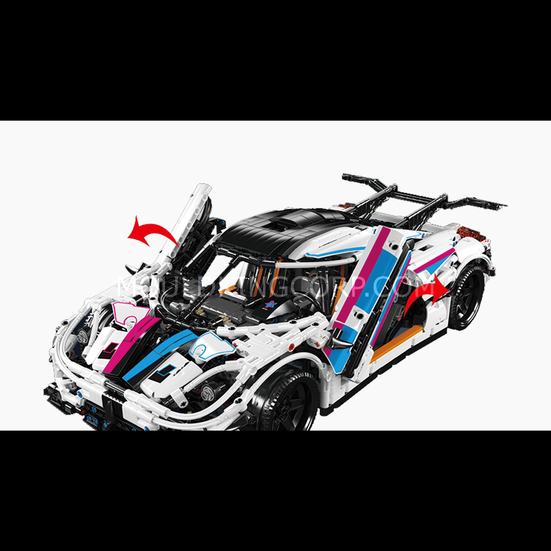 Mould King 13120S Regera Hypercar Remote Controlled Model Building Set | 3,063 PCS