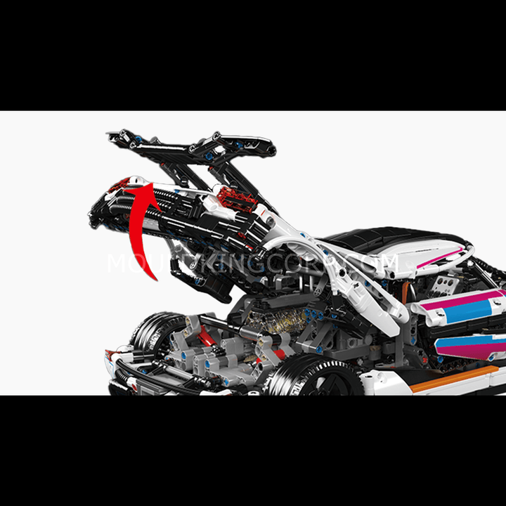 Mould King 13120S Regera Hypercar Remote Controlled Model Building Set | 3,063 PCS