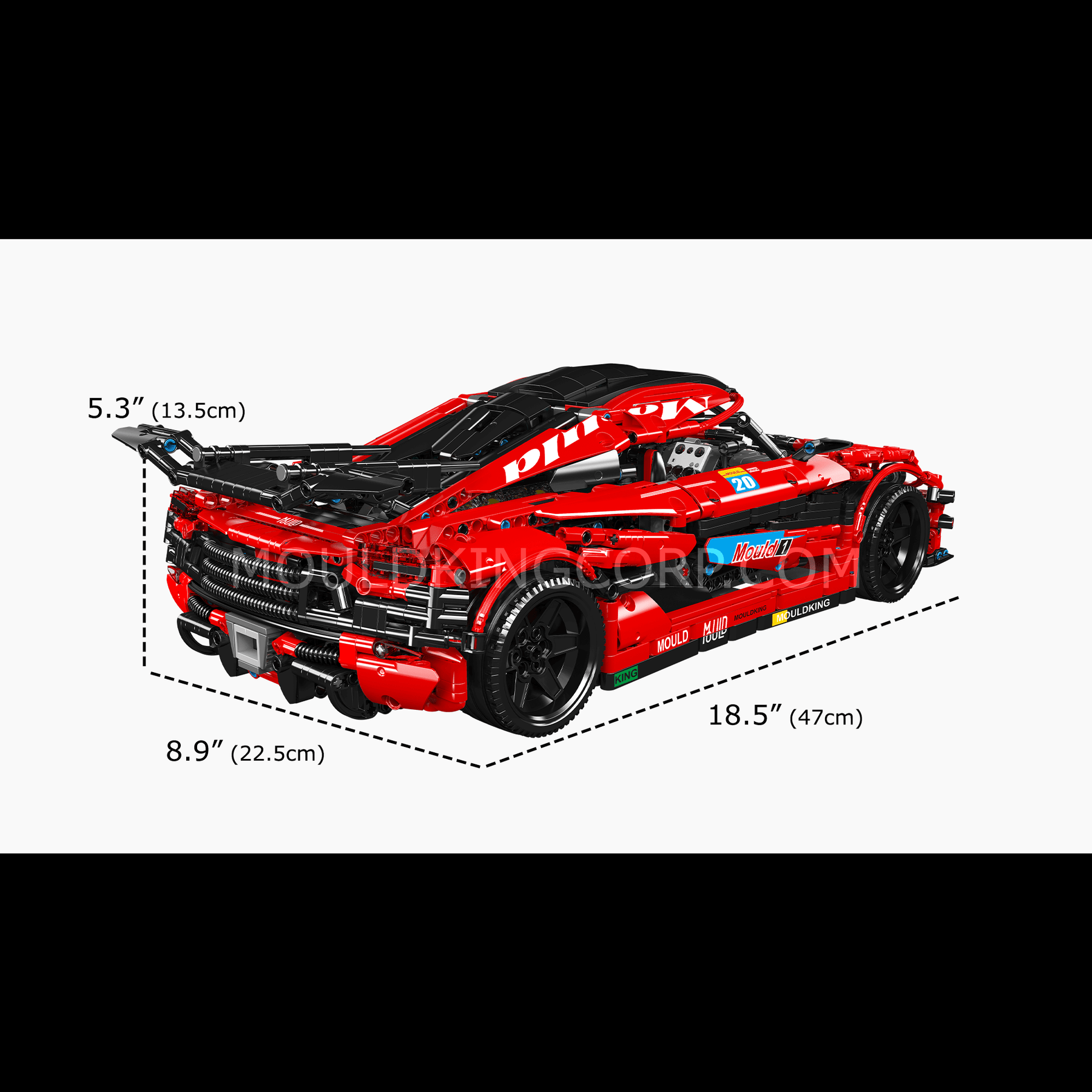 Mould King 13121 Regera R Hypercar Remote Controlled | 3,063 PCS