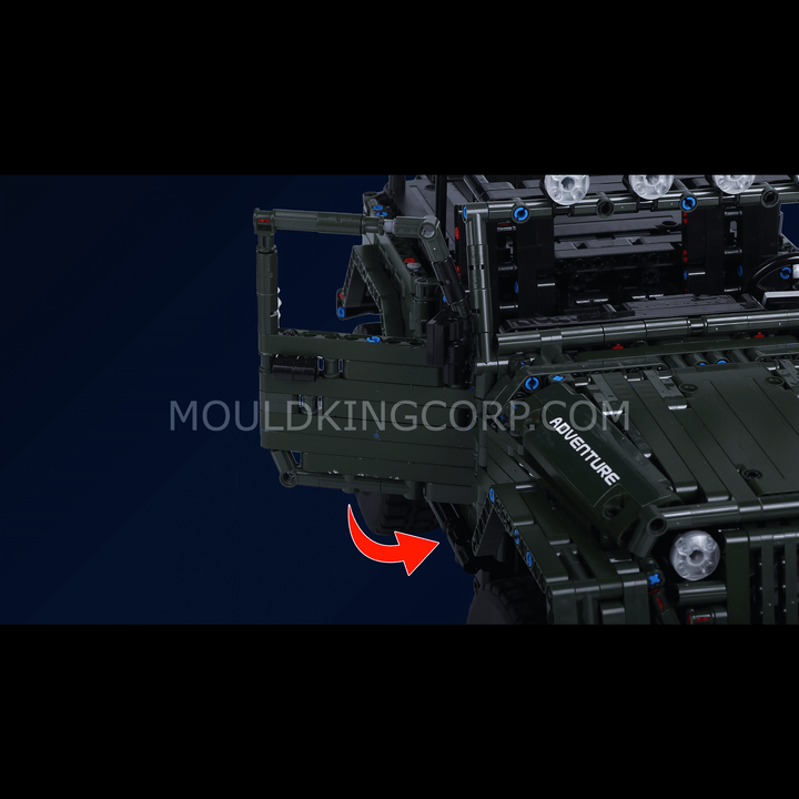Mould King 13124 Wrangler Ferngesteuertes Bauset | 2.096 Teile