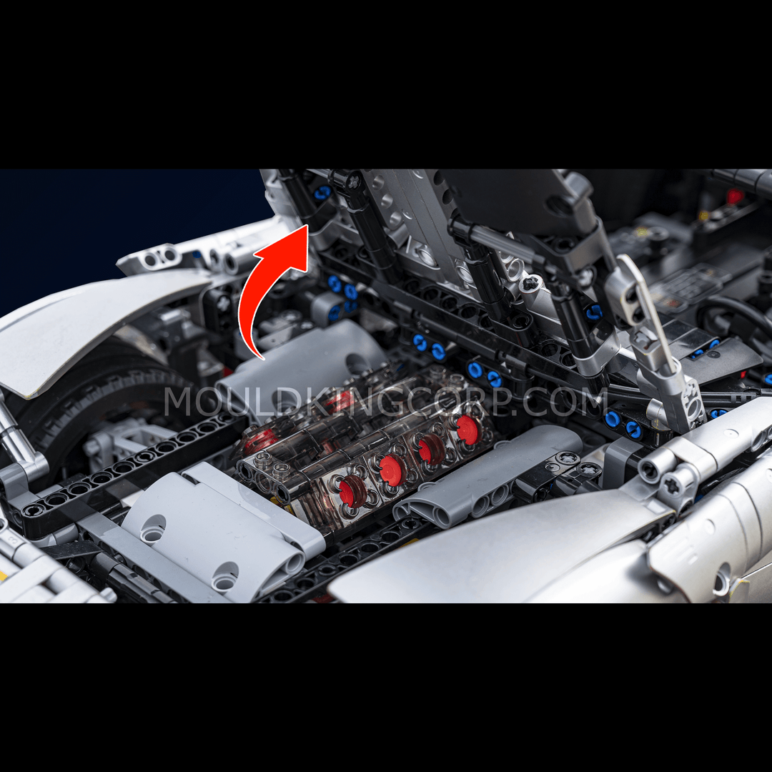 Mould King 13126 AMG GT Ferngesteuerter Sportwagen | 2.872 PCS