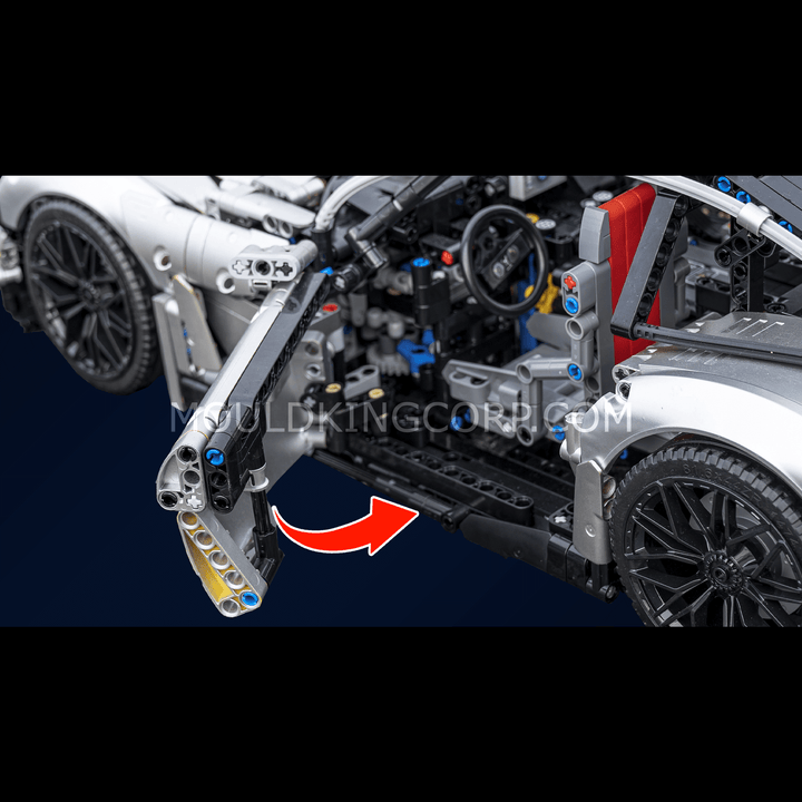 Mould King 13126 AMG GT Ferngesteuerter Sportwagen | 2.872 PCS