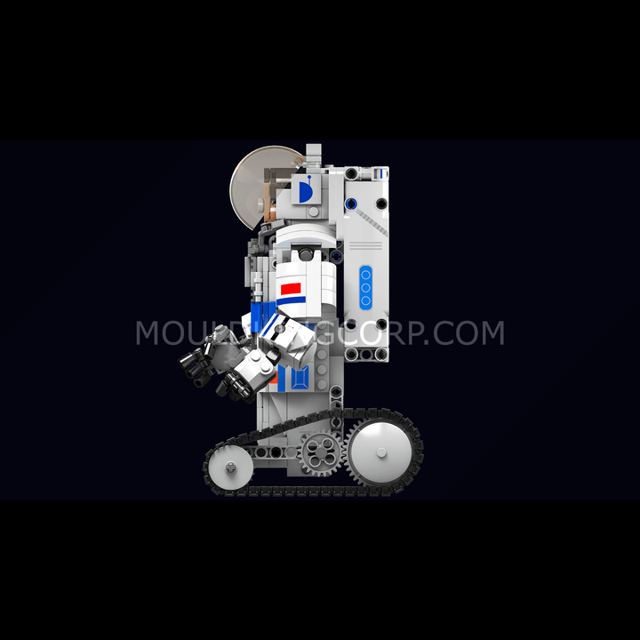 Mallenkoning 13136 Astronaut Robot Bouwspeelgoed Set | 493 PCS
