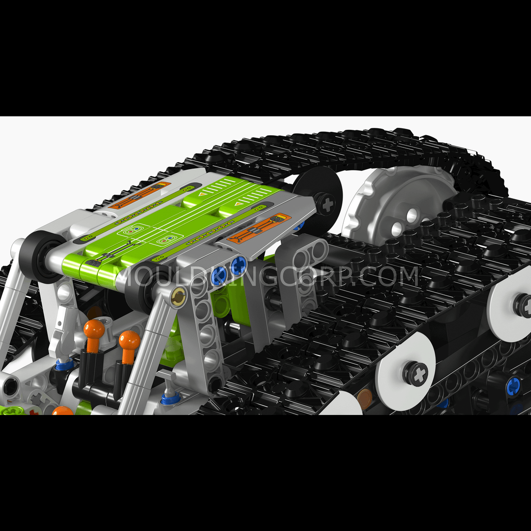 Mould King 13153 App-gesteuerter Tracked Racer Bausatz | 836 Teile