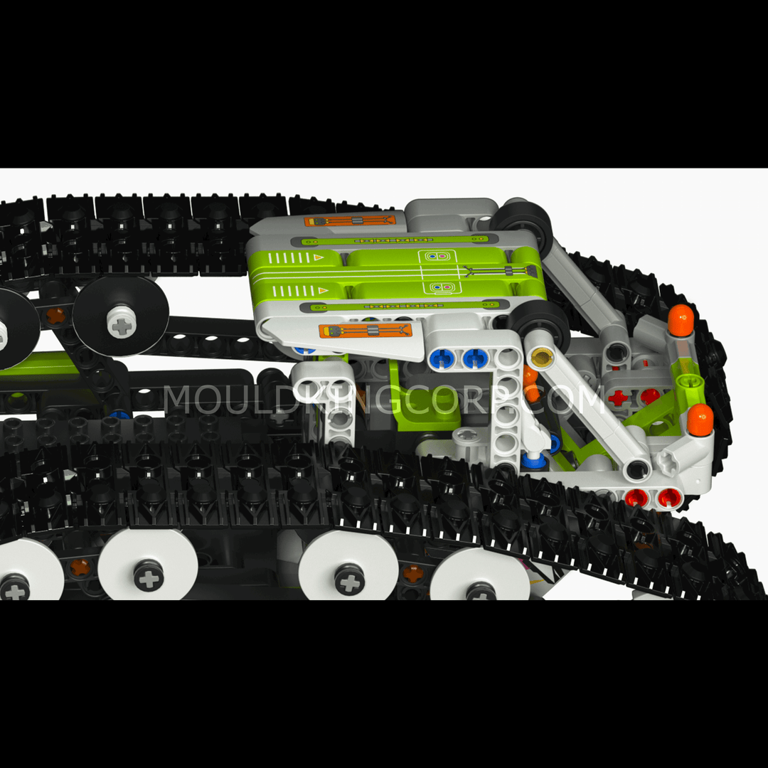 Mould King 13153 App-gesteuerter Tracked Racer Bausatz | 836 Teile
