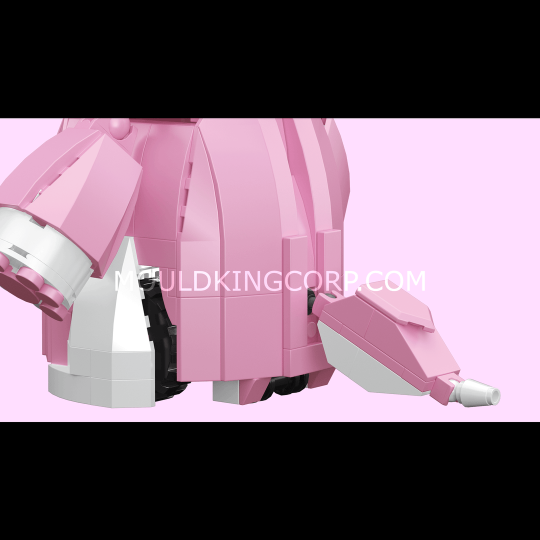 Matrijzenkoning 13158 Roze Schattige Vos Robot Bouwset | 438 st