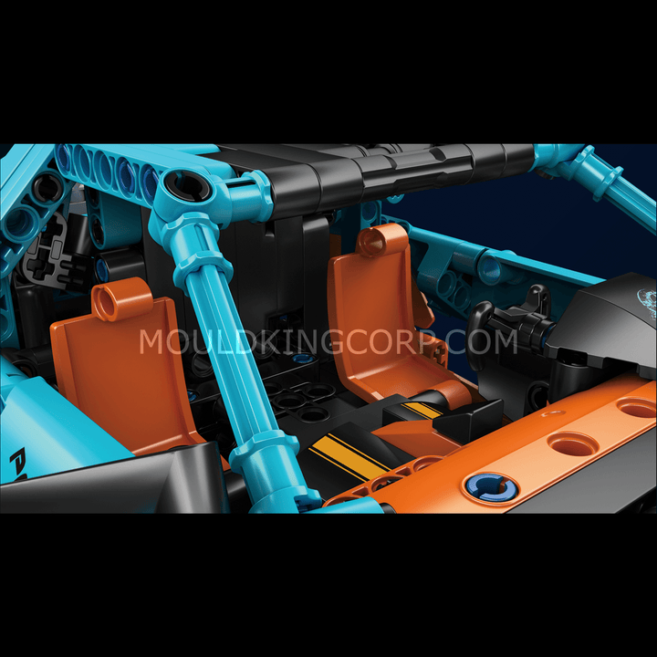 Mould King 13174 P1-GTR Sportwagen-Modellbausatz | 936 PCS