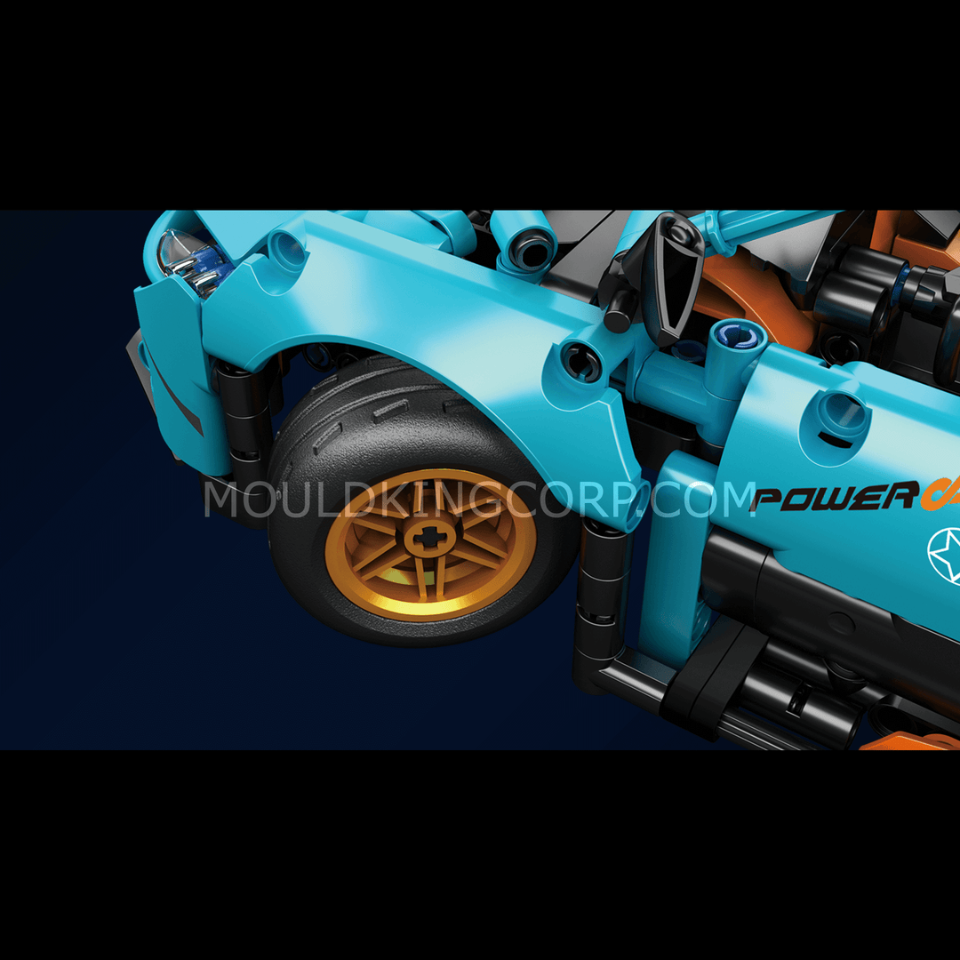 Mould King 13174 P1-GTR Sportwagen-Modellbausatz | 936 PCS