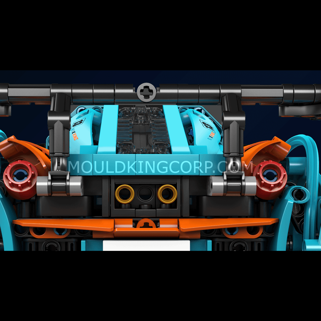 Mould King 13174 P1-GTR Sportwagen-Modellbausatz | 936 PCS