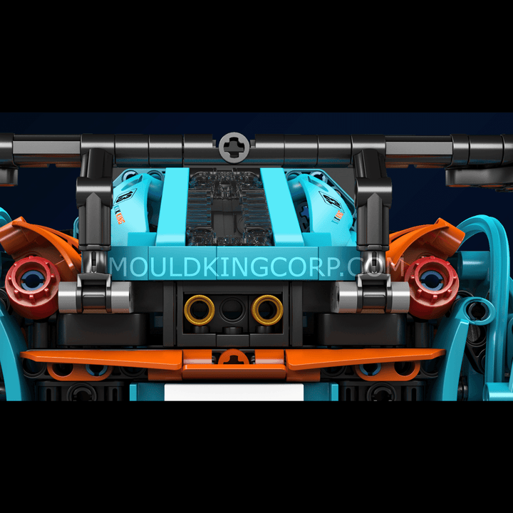Mould King 13174 P1-GTR Sportwagen-Modellbausatz | 936 PCS