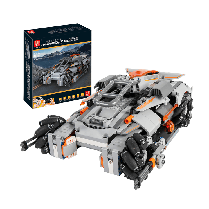 Mould King 15052 Desert Storm Car Building Set | 555 PCS