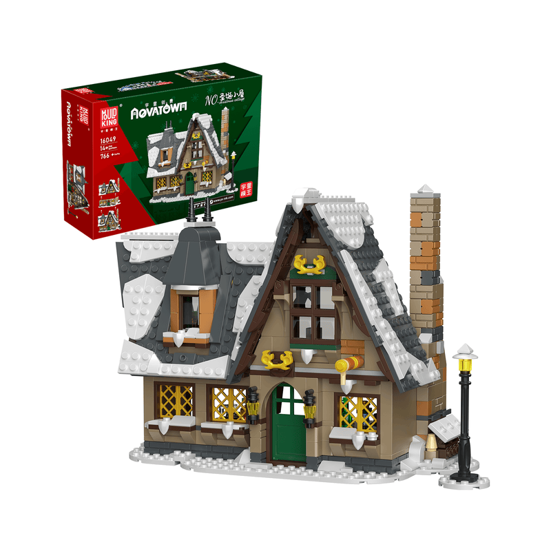 Mould King 16049 Christmas Cottage Building Set | 766 PCS