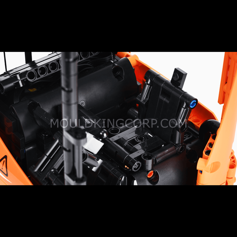 Mould King 17040 Shelf Forklift Model Building Set | 1,506 PCS