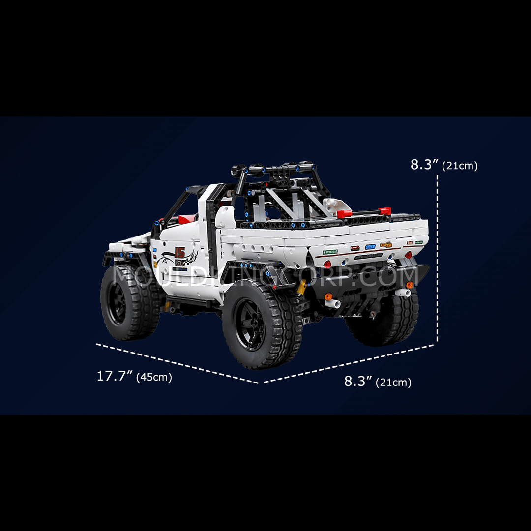 Mould King 18005 4X4 Pickup Truck Remote Controlled Building Set | 2,013 PCS