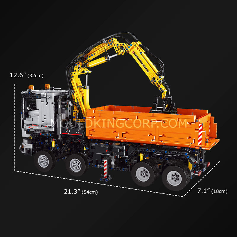 Mould King 19007 2-in-1 RC Excavator & Dump Truck Building Set | 2,819 PCS