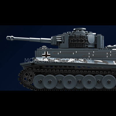 Mould King 20014 Tiger Heavy Tank Model Building Set | 800 PCS