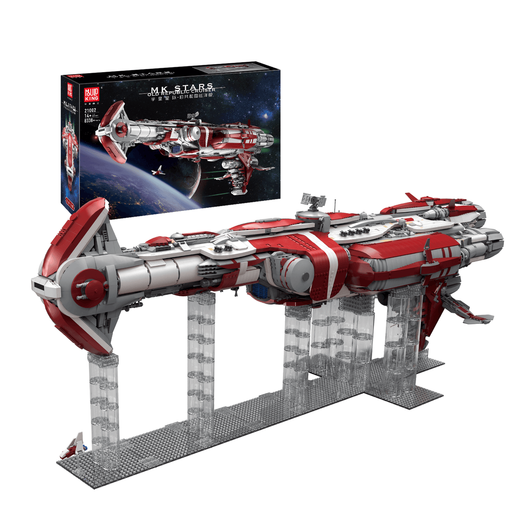 Mould King 21002 Valor-class Cruiser Building Set | 8,338 PCS Mould King 21002 Valor-class Cruiser Building Set | 8,338 PCS