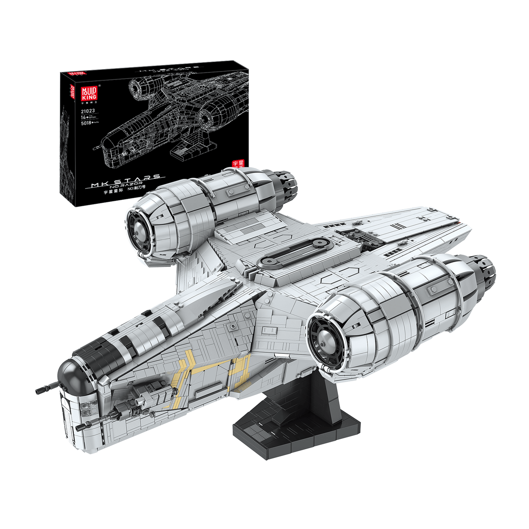 Mould King 21023 Razor Crest Starship Model Building Set | 5,018 PCS